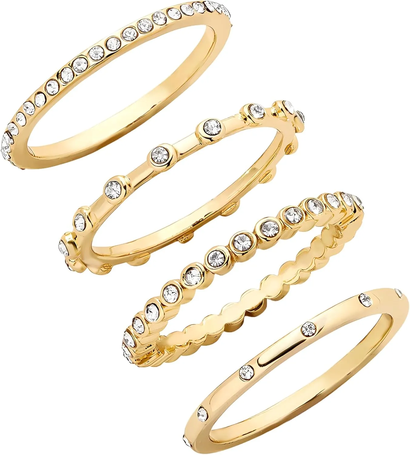 14K Gold Filled Rings Band Rings for Women Thin Gold Ring Plain Statement Band Ring Comfort Fit Size 5 to 10