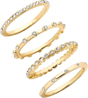 14K Gold Filled Rings Band Rings for Women Thin Gold Ring Plain Statement Band Ring Comfort Fit Size 5 to 10