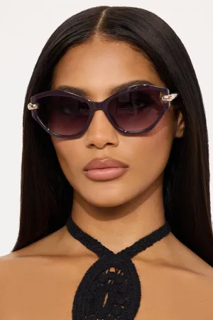 All You Wanted Sunglasses - Purple