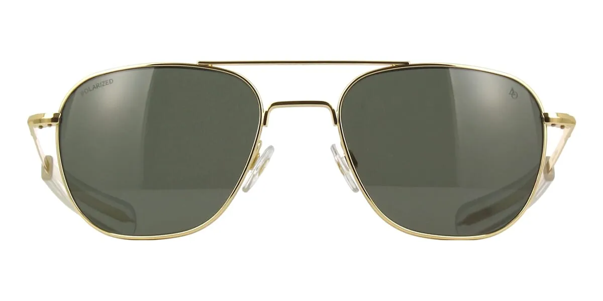American Optical Original Pilot C1 BT CL GNG-P Gold 23K Polarised - As Seen On Ryan Gosling