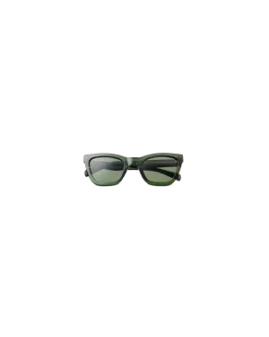 BIG KANYE SUNGLASS DARK GREEN
