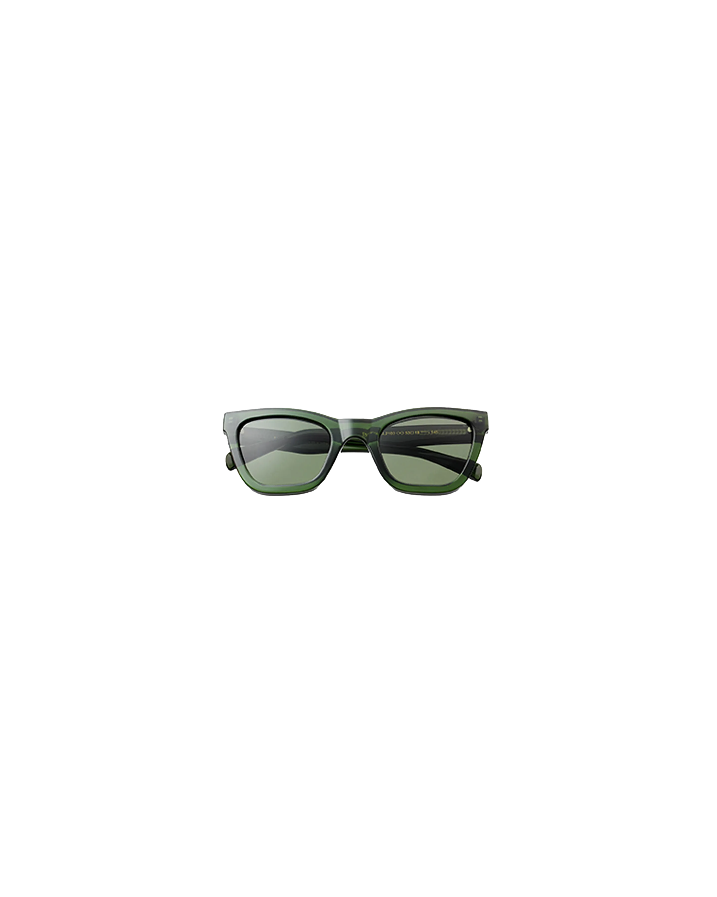 BIG KANYE SUNGLASS DARK GREEN