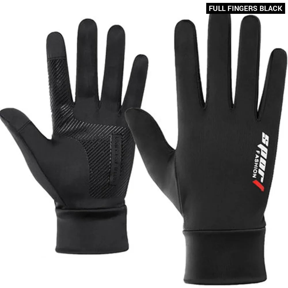 Breathable Sun Protection Gloves for Fitness and Sports