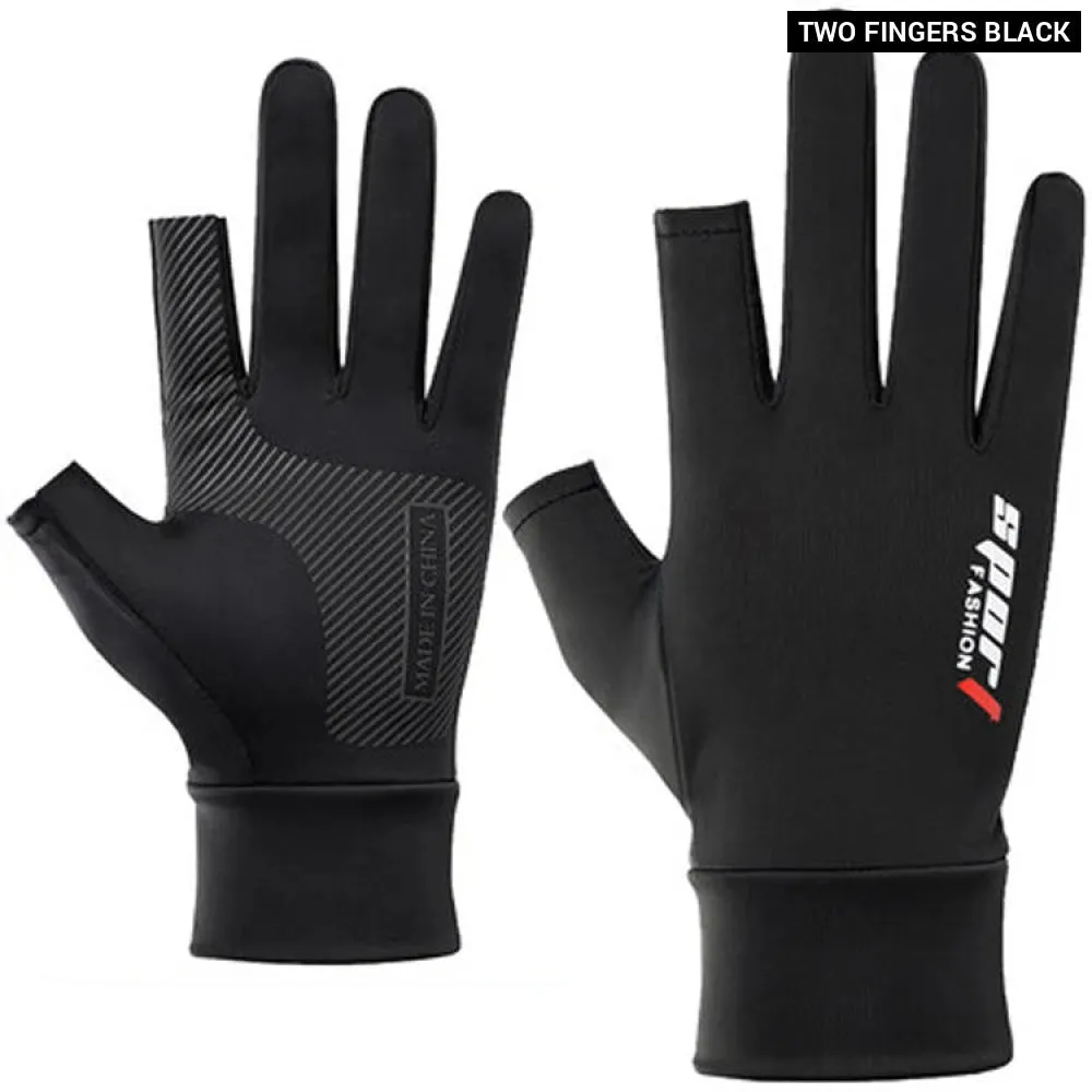 Breathable Sun Protection Gloves for Fitness and Sports