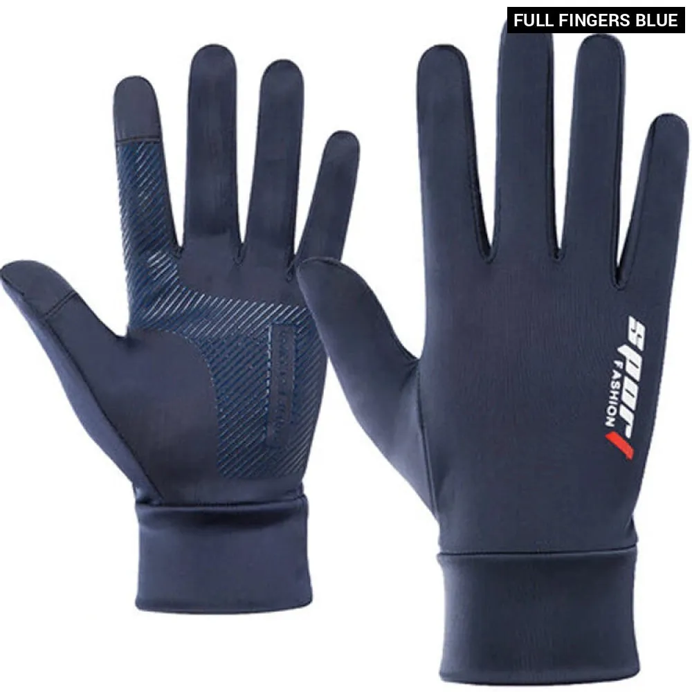 Breathable Sun Protection Gloves for Fitness and Sports