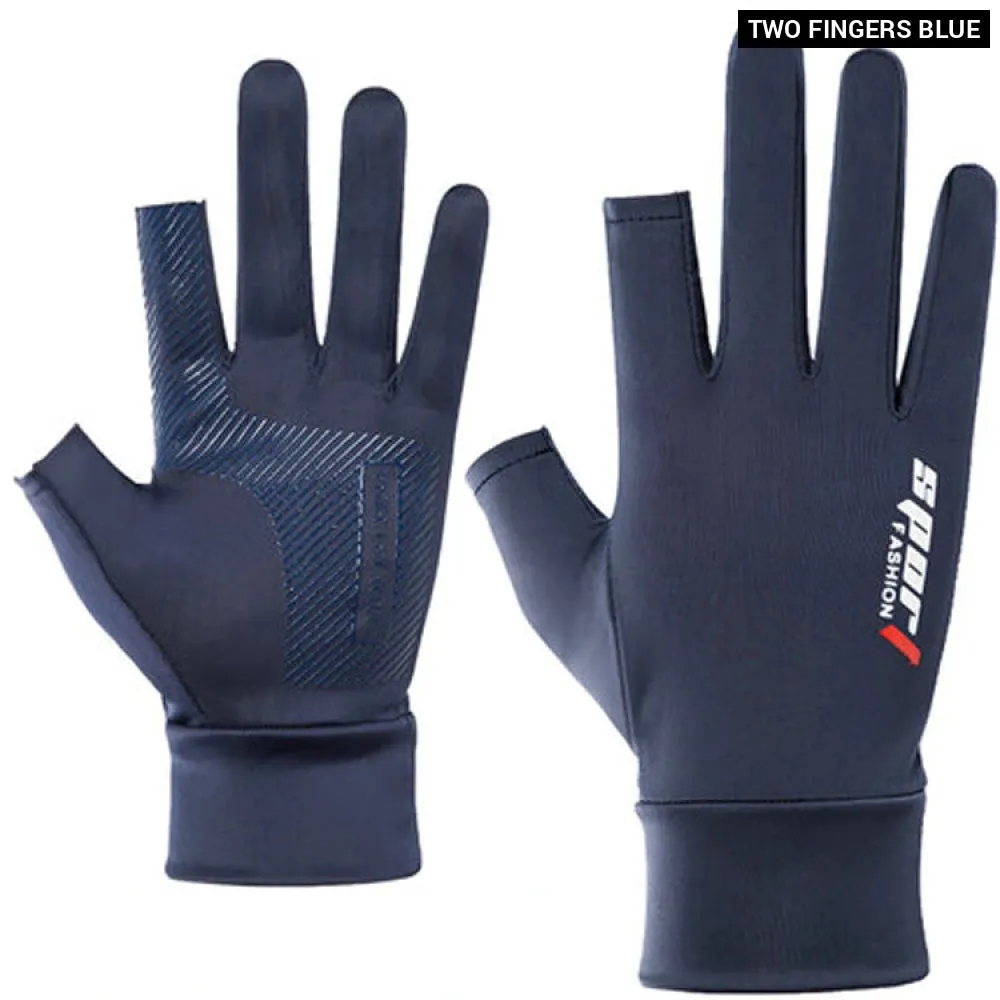 Breathable Sun Protection Gloves for Fitness and Sports