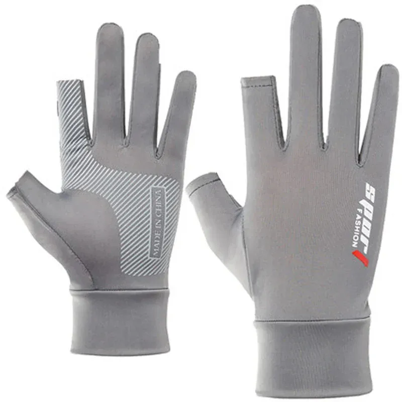 Breathable Sun Protection Gloves for Fitness and Sports