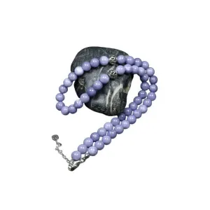 Natural Stone Meditation Beads Necklace