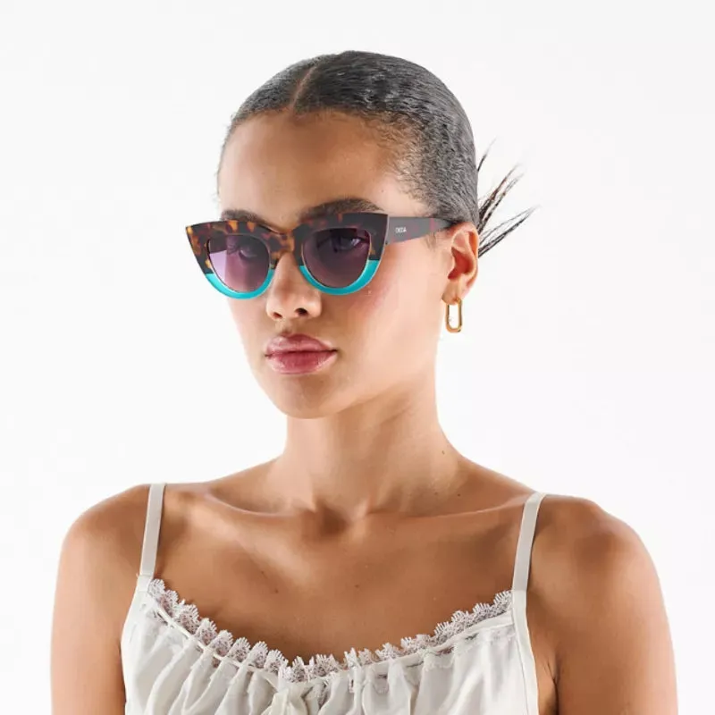 Okkia - CLAUDIA Sunglasses - Tortoise   Blue