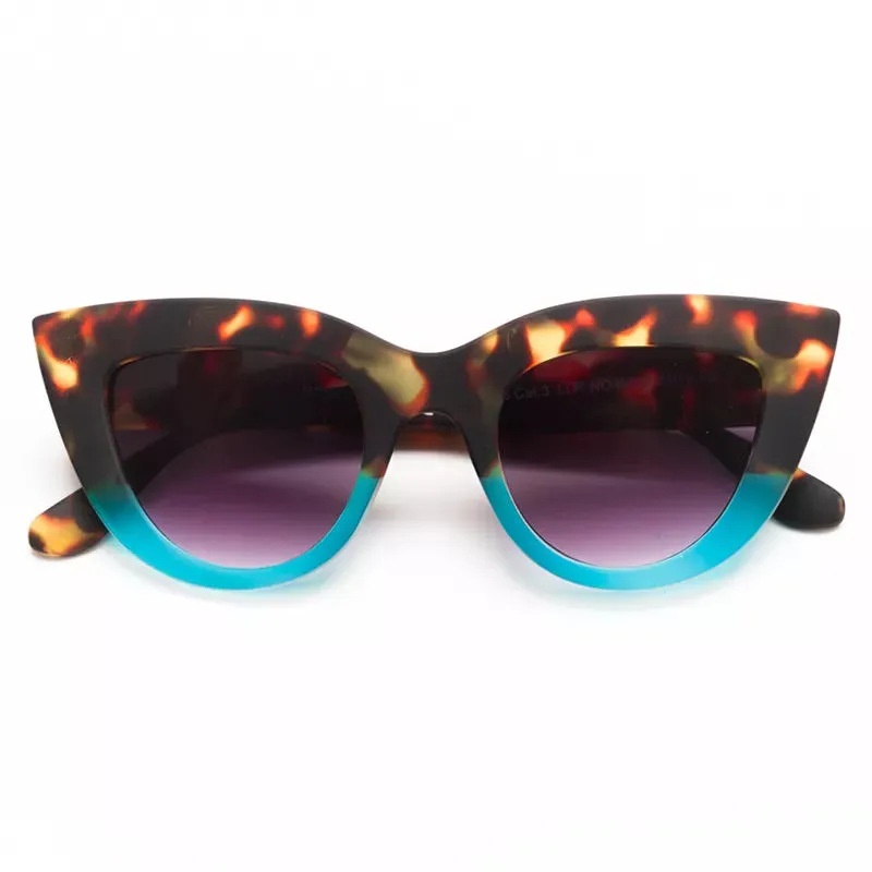 Okkia - CLAUDIA Sunglasses - Tortoise   Blue