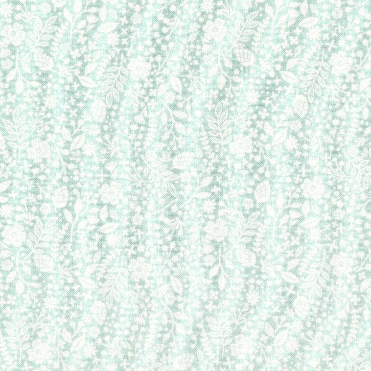 Pataco Ditsy Flower Cotton Sheeting - KOKKA Original Design