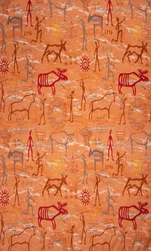 Wyoming Traders Rust Cave Southwest #3 Silk Wild Rag