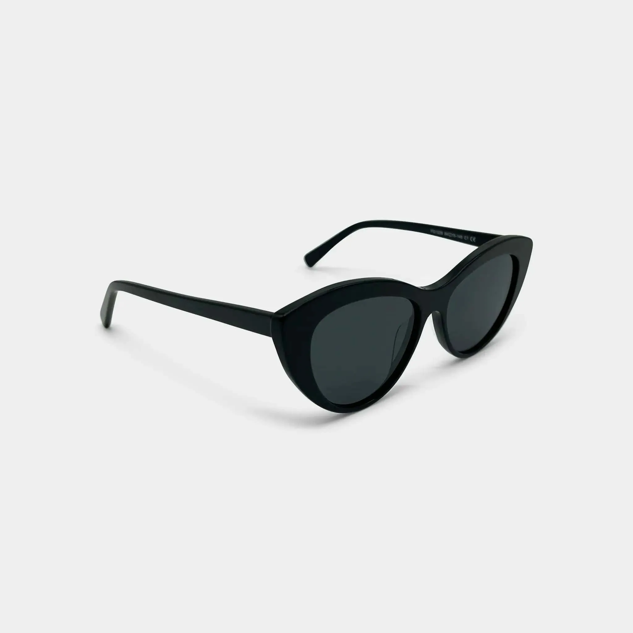 Zephyr Black Acetate Cat Eye Frame